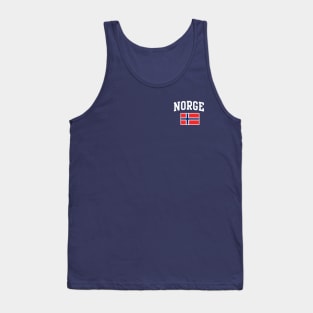 Norge Flag Norway Norwegian Tank Top